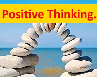 Positive Thinking  -  Subliminal Affirmation message - With binaural beats - mp3, Audio, Instant download