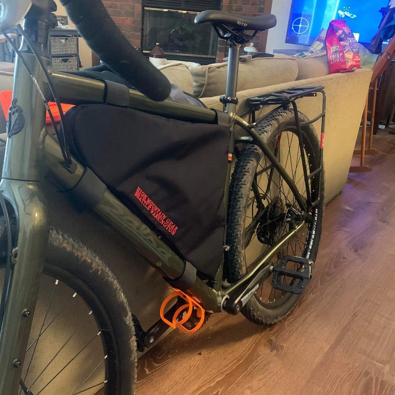 Custom Bike Frame Bag Etsy
