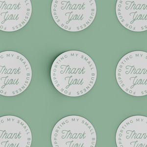 Thank You Sticker, Envelope Stickers, Digital 20 Individual Sticker Designs To Print With The Following Avery Template