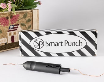 NEW Smart Punch Needle, Ergonomic Needle Punching Tool for Embroidery Floss, Pearl Cotton, Coaster Mug Rugs, Adult Craft