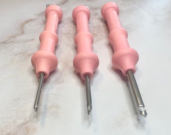 Punch Needle Embroidery Tool, 5 Sizes - no threader needed