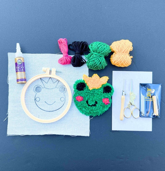 EFFY Beginners Punch Needle Kit with Craft-a-long - All Things EFFY
