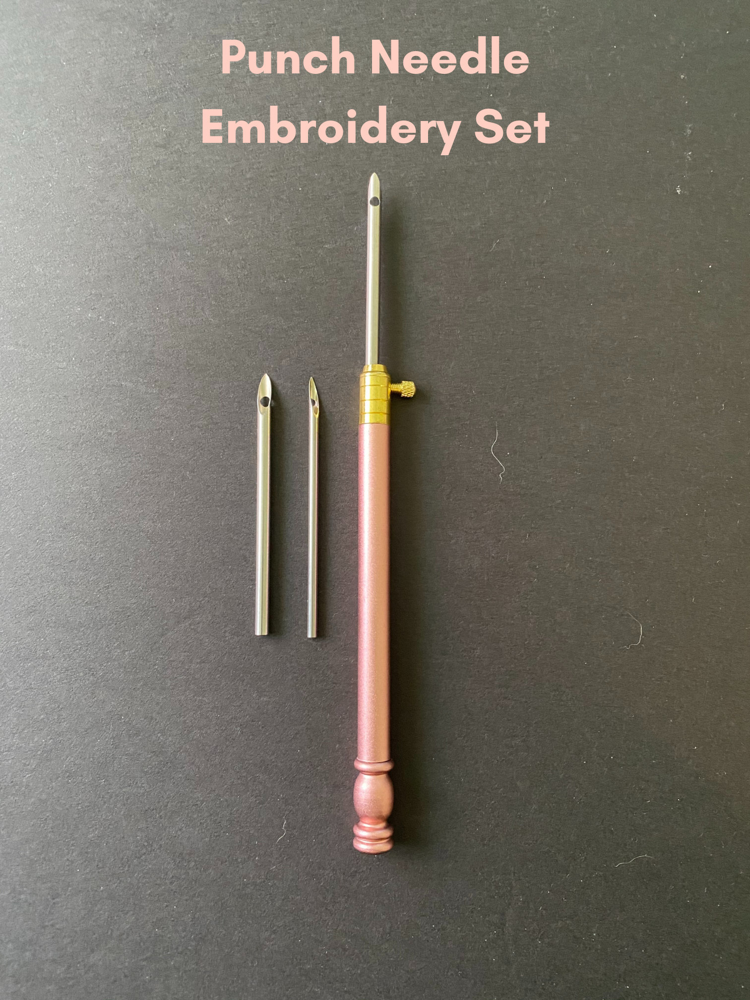 Embroidery Punch Needles Set 3 Sizes