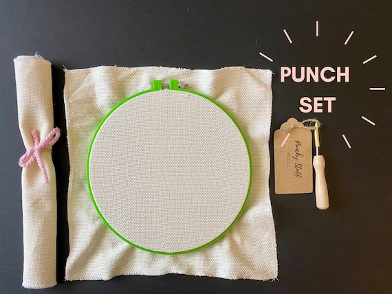 Punch Needle Embroidery Beginners Set 6-Pieces