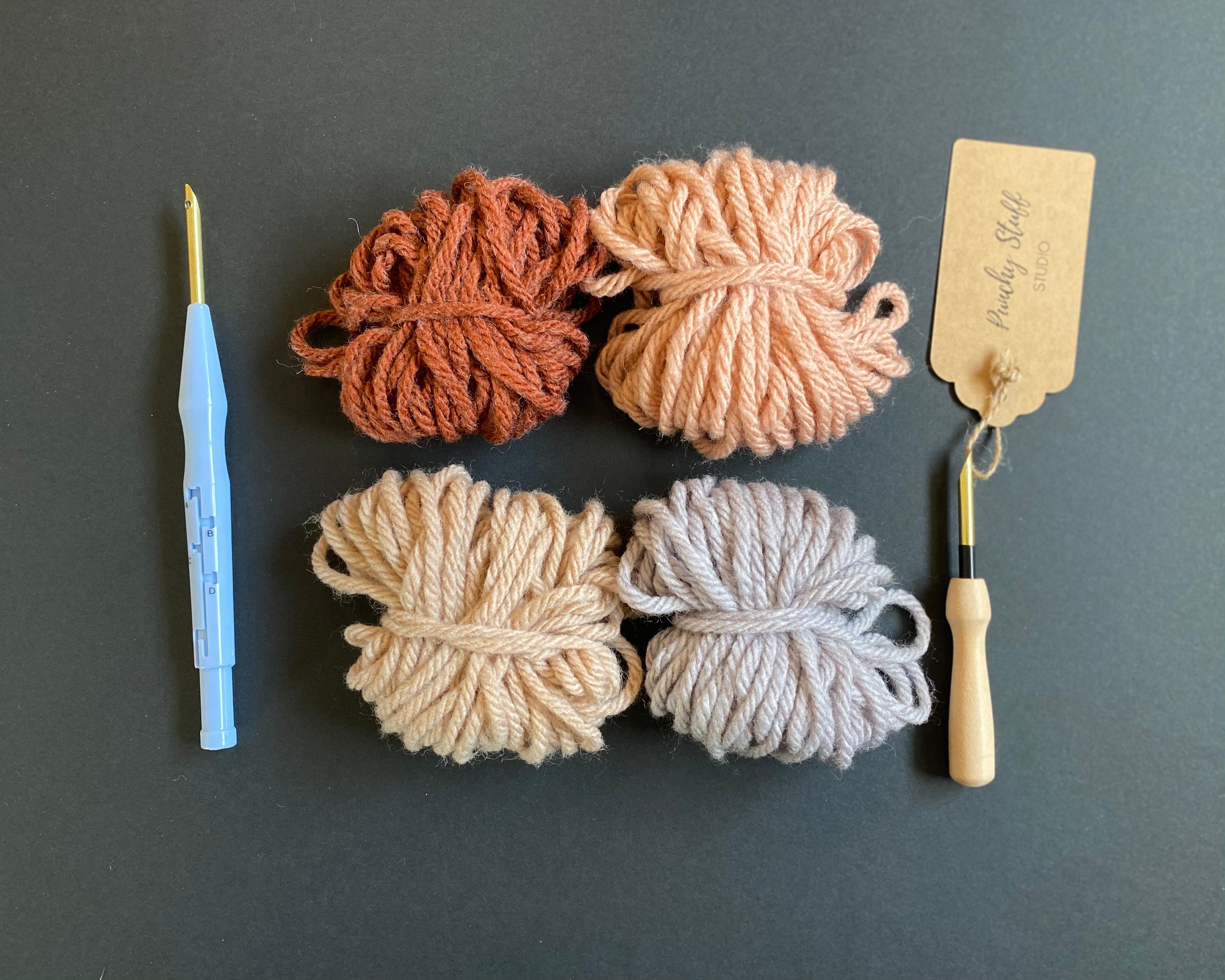 PUNCH NEEDLE KIT for Beginners Everything You Need to Learn How to