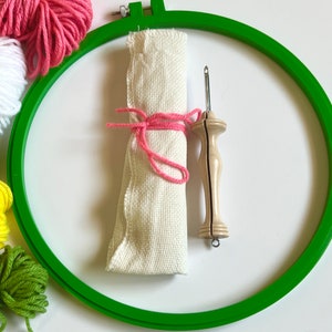 PUNCH NEEDLE STARTER Kit | Beginner Needle Punching | Oxford, Lavor ...