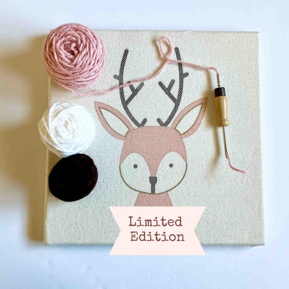 DIY punch needle kit |daisy | craft kit | crafty gift | rug hooking |  beginner — Homebody DIY