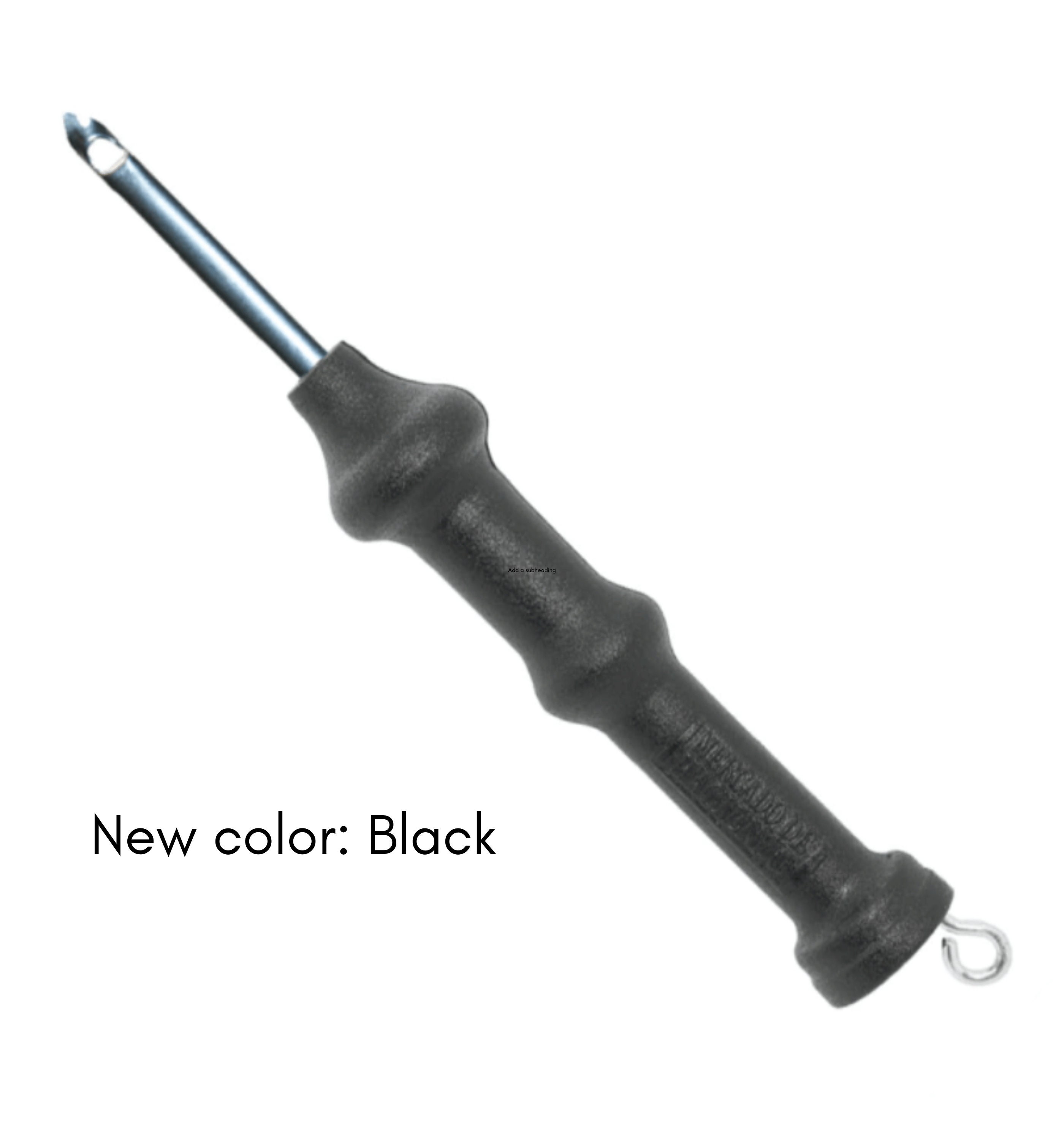 Black rubbery plastic on punch needles : r/PunchNeedle