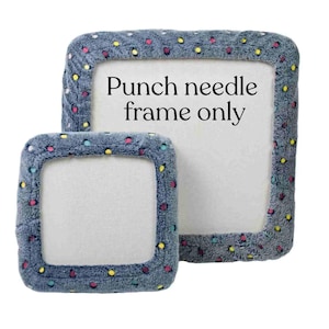 Punch Needle Frame With Gripper Strips | Premium Wood No slip punch needle frame  beginner punch needle supplies Rug Hooking Supplies