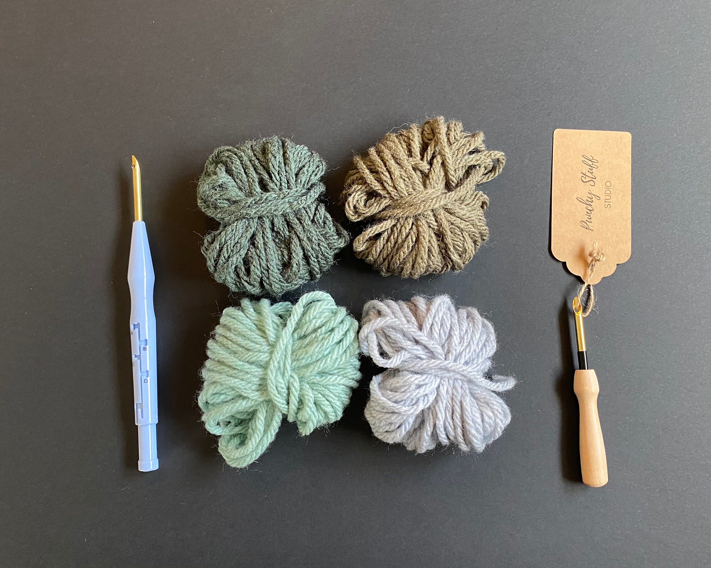 PUNCH NEEDLE KIT for Beginners Everything You Need to Learn How to Punch Needle Full