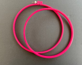 No-slip Punch Needle Embroidery Hoop, 8 inch Gripper Frame for Cross Stitch, Punch Needle, Needlepoint