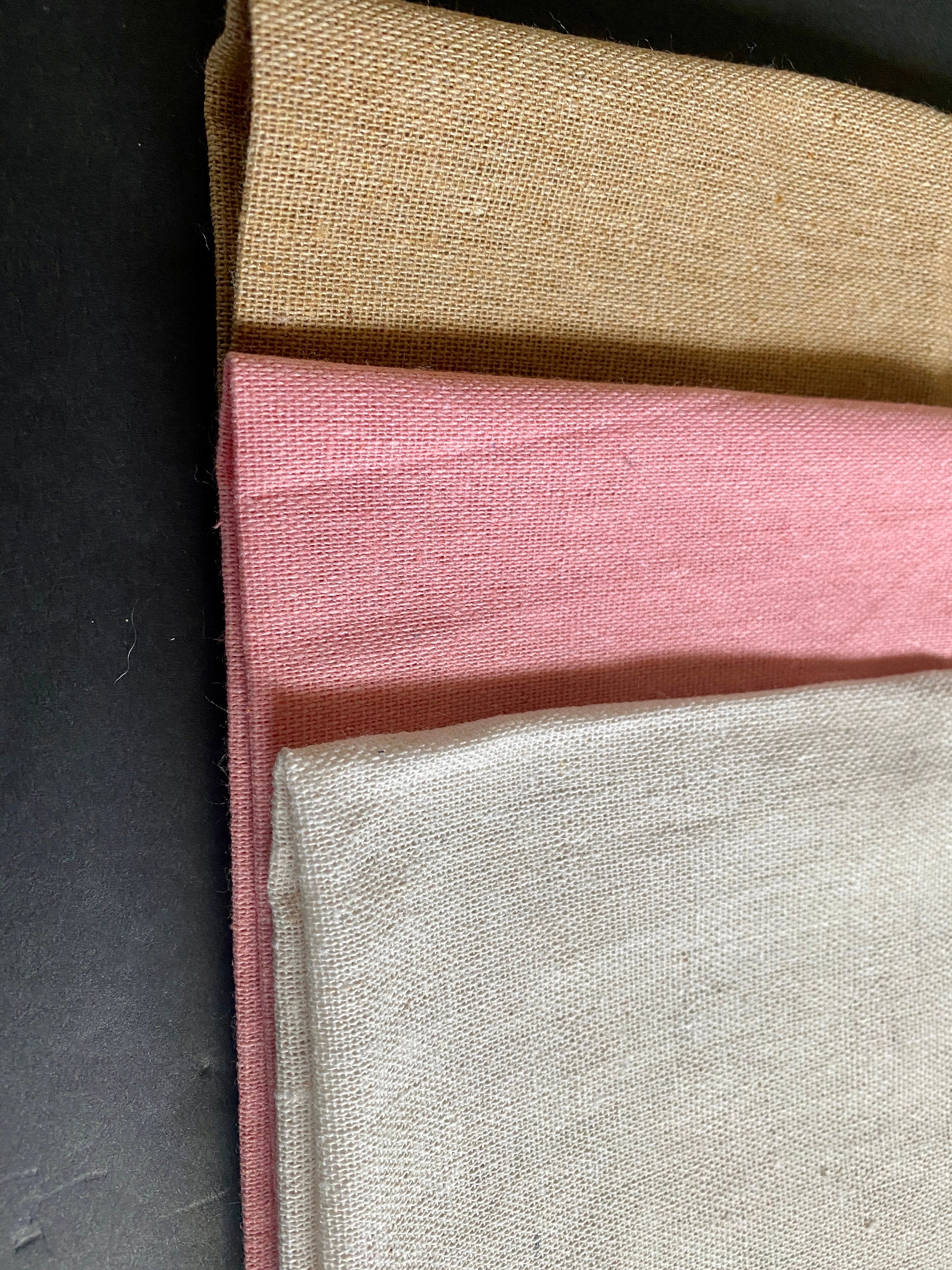 Punch Needle Cloth Fabric Cotton Linen Blend 2 PIECES 19.5 x Etsy