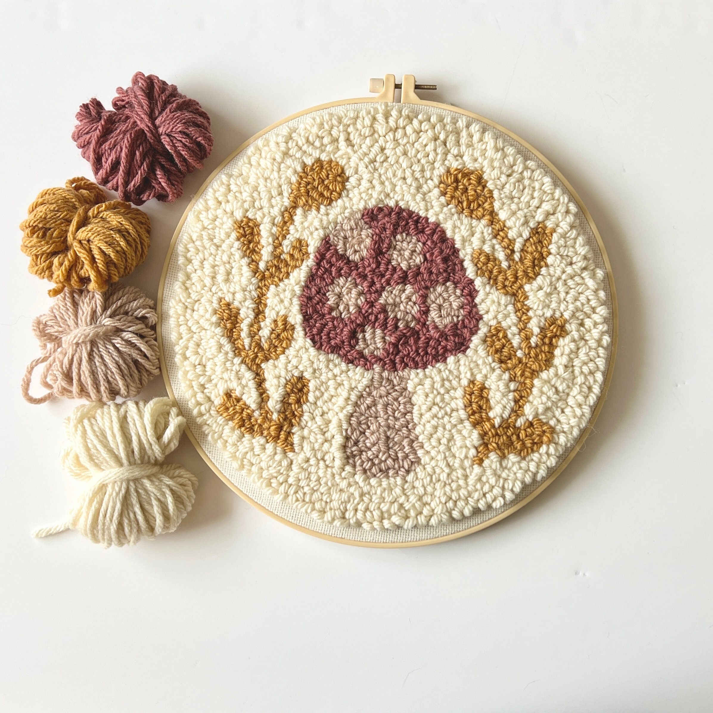 Beginner Punch Needle Kit - Mushroom – Brooklyn Craft Company