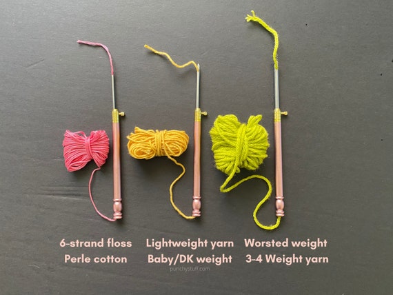 Embroidery Punch Needles Set - 3 Sizes