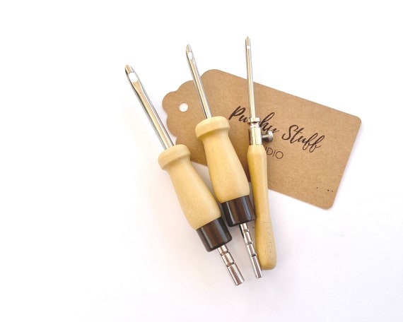 Lavor 3 Punch Needle Set  with 5 Sizes Adjustable Rug Punching Needles