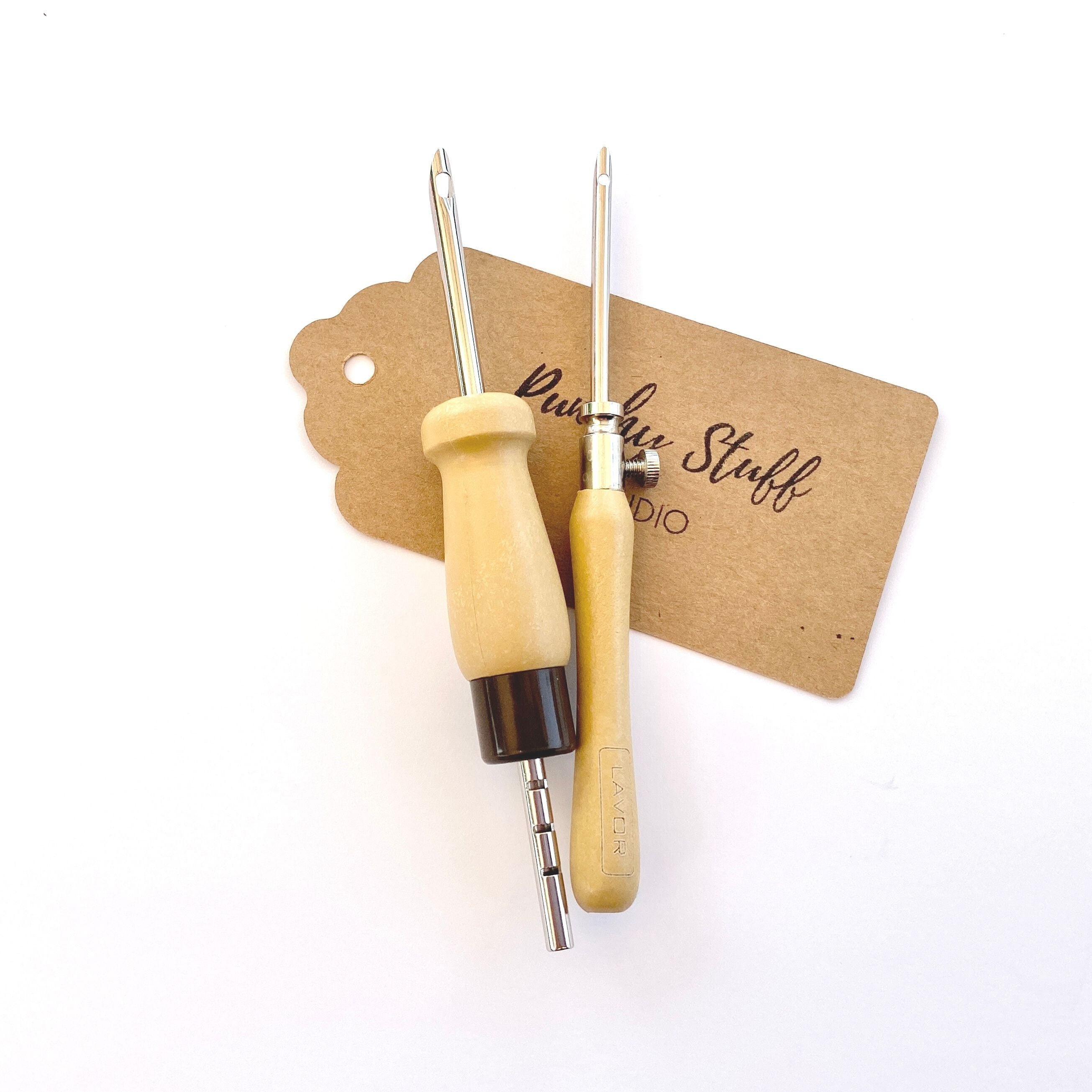 Lavor Adjustable Punch Needles - 5.5 mm and 4 mm Needle Sizes