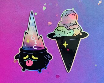 マジックフレンズ ホログラフィックステッカーセット！