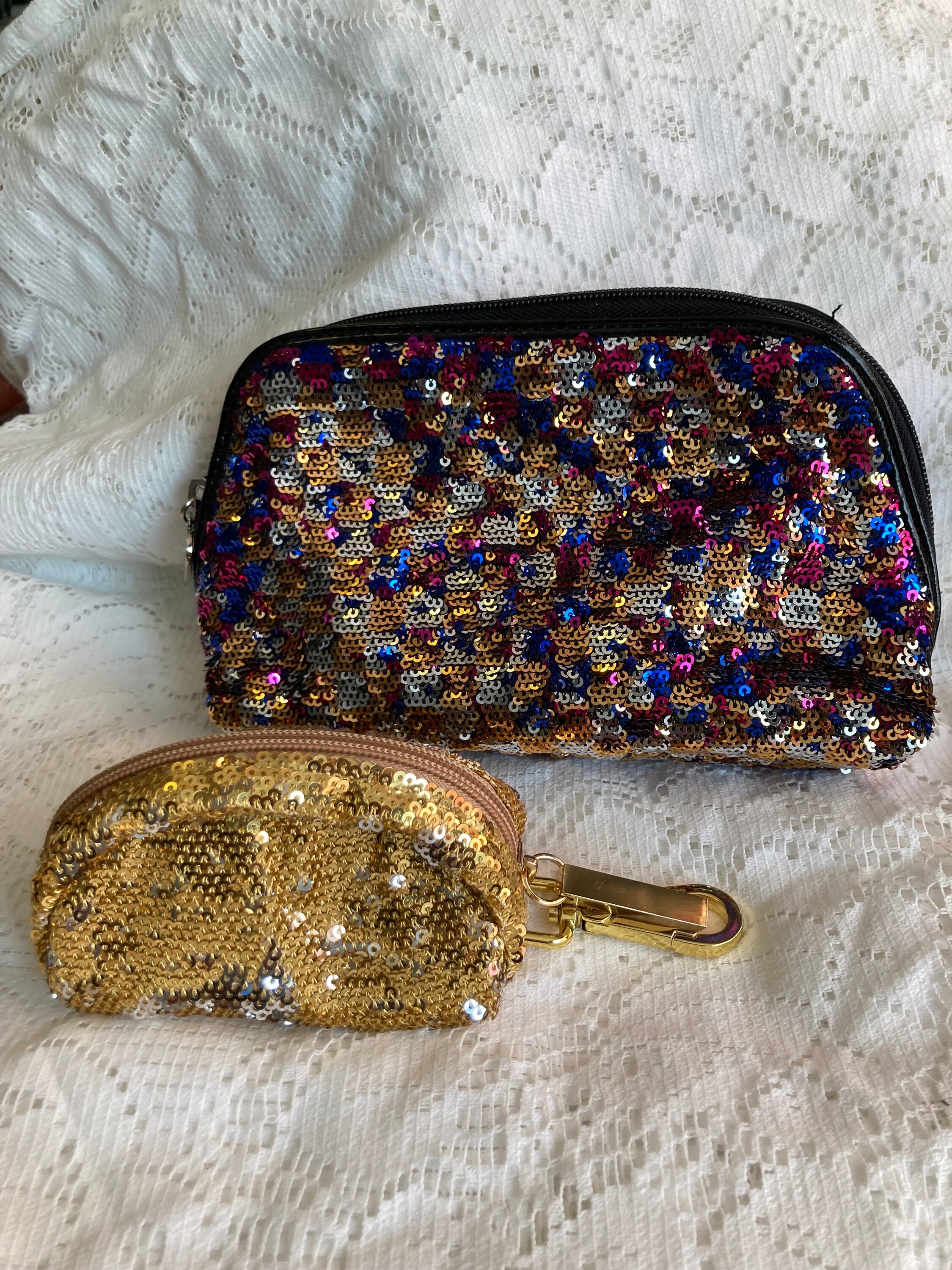 Nine west sequin purse sale