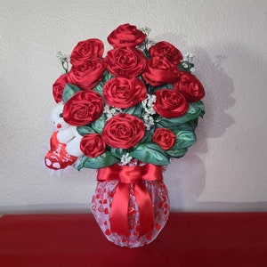 Forever Roses/rosas Eternas/flower Arrangement/bouquet/heart Shape