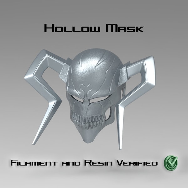 Ichigo merged hollow mask - Anime & Manga - 3D printable model only, read description