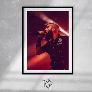 Killswitch Engage Jesse Leach Original High Quality Print