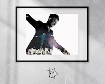 Frank Carter and The Rattlesnakes - Original High Quality Print