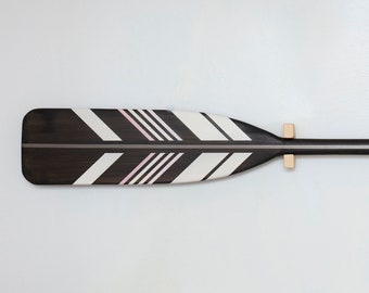 Hand Painted Oar Brown Feather; Home Decor Ideas