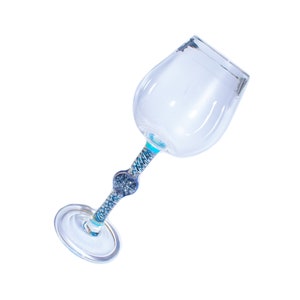 Handgeblazen wijnglas - Venetiaanse stijl wijnglas - rode wijnglas - huwelijksgeschenk - Phish Gift - Heady Glass - Natural Wine Glass - Vino