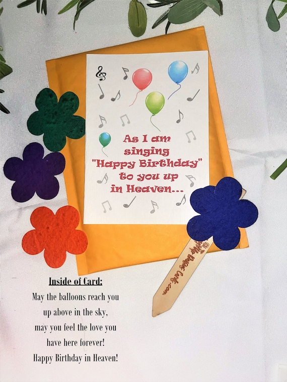 On Your First Heavenly Birthday Dad Grave Card Memorial 