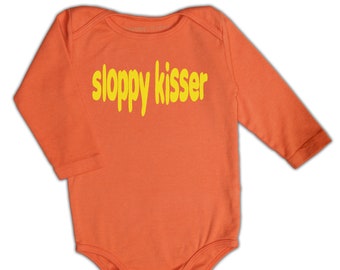 sloppy kisser onesie