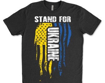 Stand for Ukraine Unisex T-Shirt, Ukraine Shirt, Ukrainian Gift, Support Ukraine t-Shirt