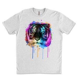 Unisex tiger t-Shirt,  tiger t-shirt design, t-shirt gift for her