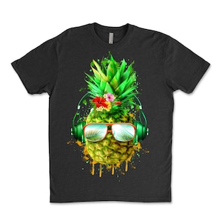 unisex pineapple t-shirt, beautiful pineapple t-shirt, Gorgeous pineapple t-shirt design