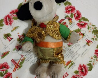 Vintage Snoopy Stuffed Toy Peanuts Snoopy Plush Toy Matador
