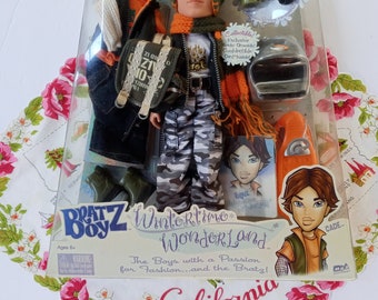 Vintage Bratz Boyz doll Set NIB Cade Bratz Boyz Doll NEW! Wintertime Wonderland Bratz Boyz