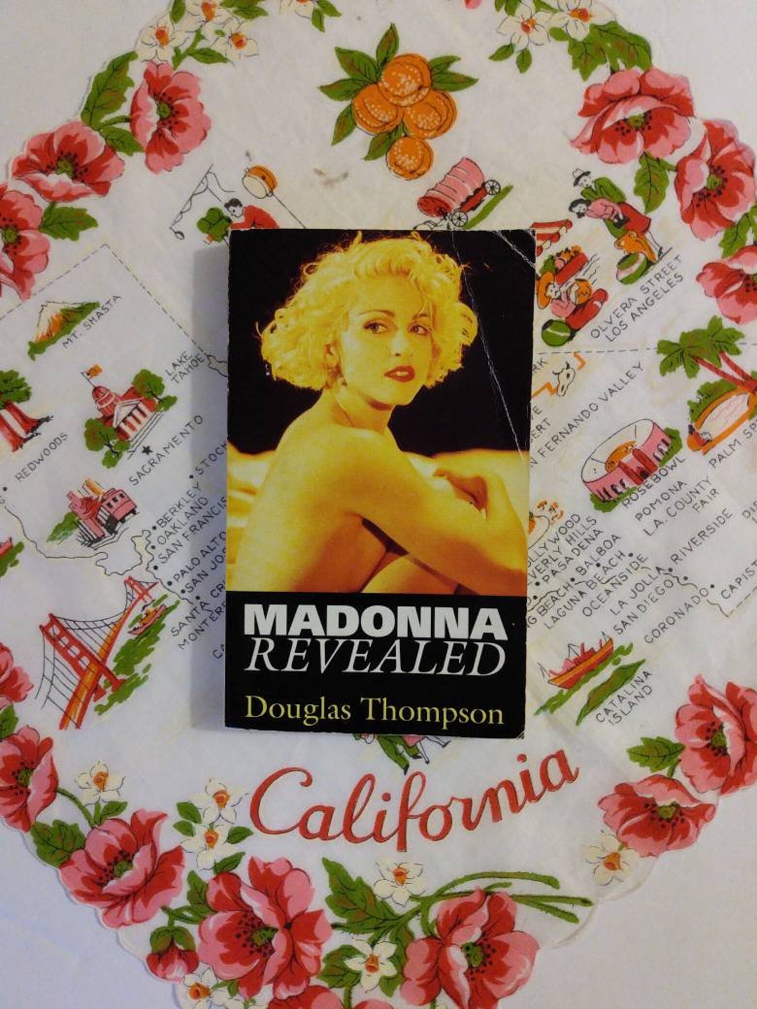 Vintage Madonna Revealed Book Madonna Biography Etsy