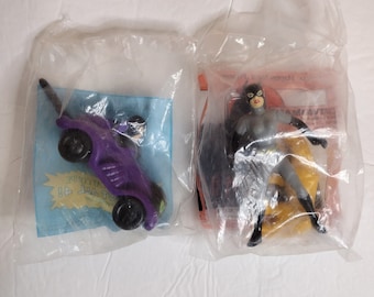 Vintage Batman Toys Complete Set 1991 Mcdonald's Happy Meal