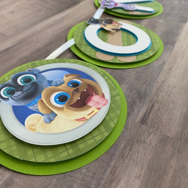 Puppy Chair Banner Etsy