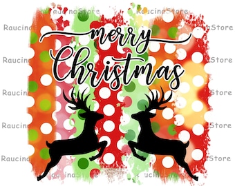 Christmas sublimation png, deer sublimation png, instant download