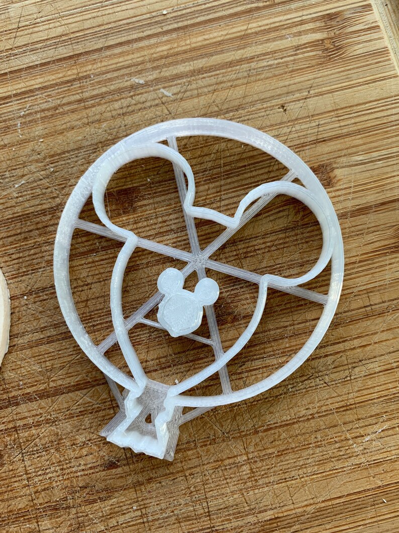 Mickey Mouse Balloon Cookie Cutter inspired by Disney Park Etsy