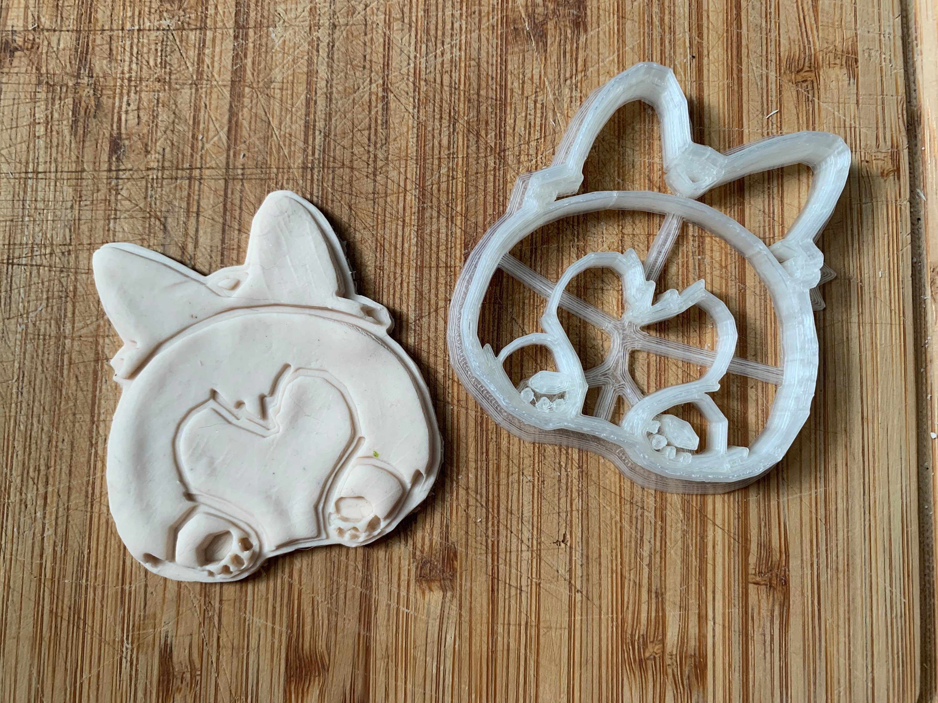 corgi butt cookie cutter