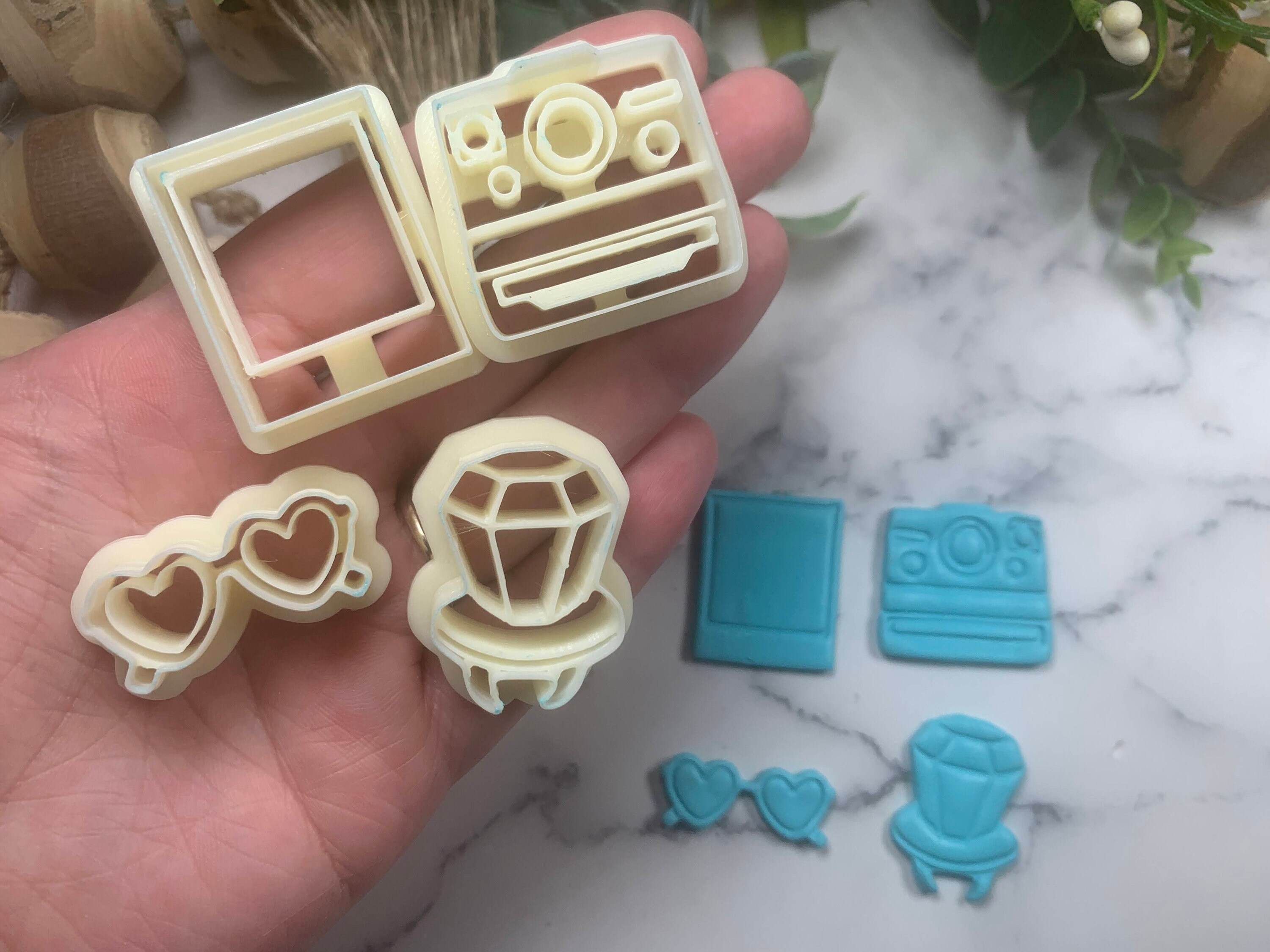 Retro Embossing Clay Cutters Instant Camera Film Instant Etsy