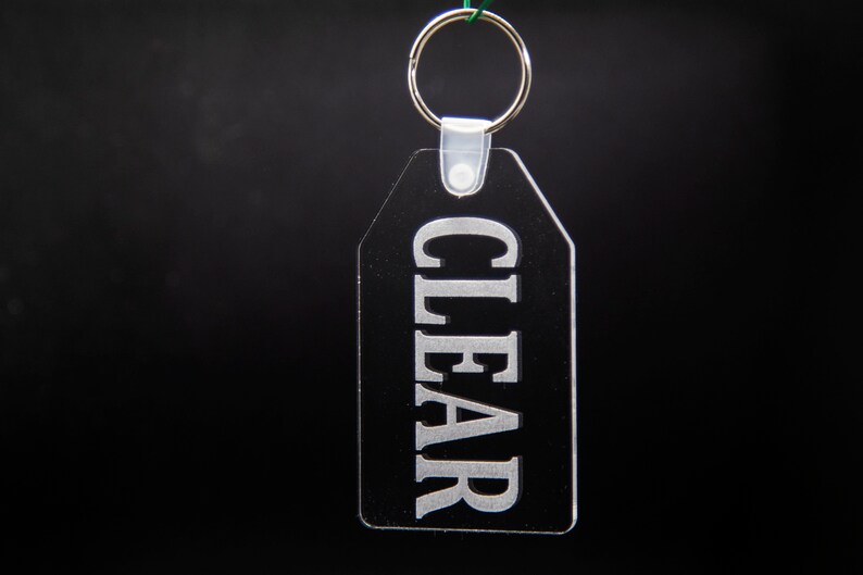 ADK Adirondacks New York Plastic Key Chain