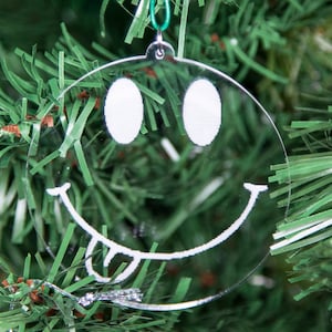 Smiley Gesicht Emoji mit Zunge Ornament