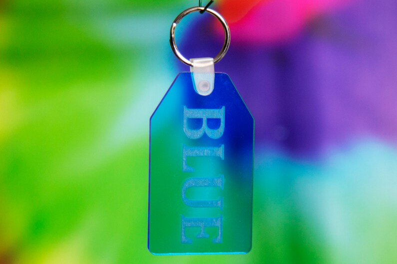 ADK Adirondacks New York Plastic Key Chain