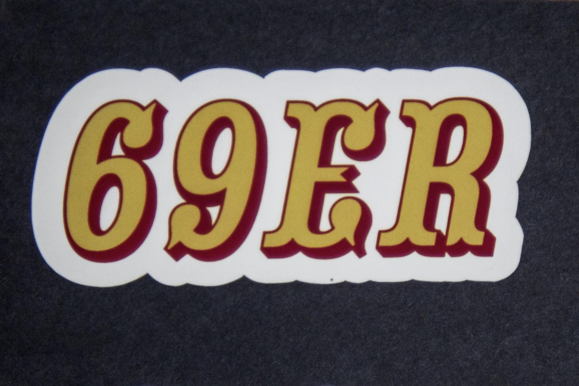 69ER Vinyl Sticker - Etsy