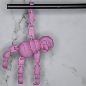 3d Printed Articulated Flexible Sloth Fidget Toy