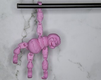 3D gedrucktes flexibles Faultier Fidget Spielzeug