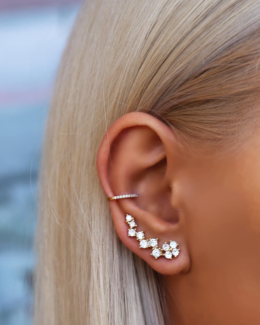 Gold ear cuff No Piercing Ear Cuff Dainty Ear Cuff Etsy