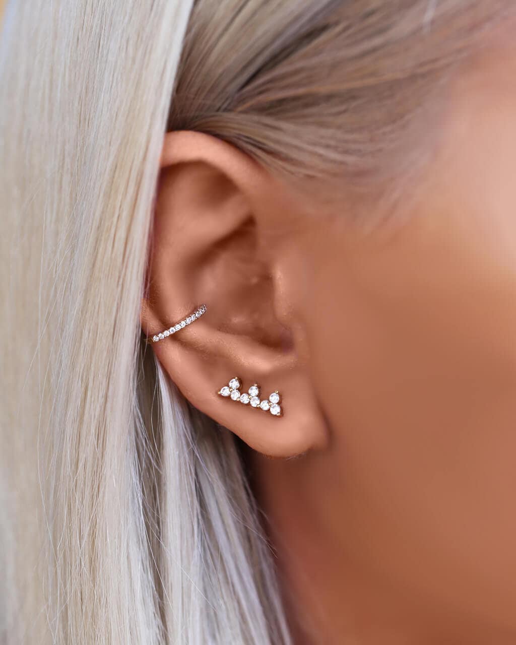 Gold ear cuff No Piercing Ear Cuff Dainty Ear Cuff Etsy